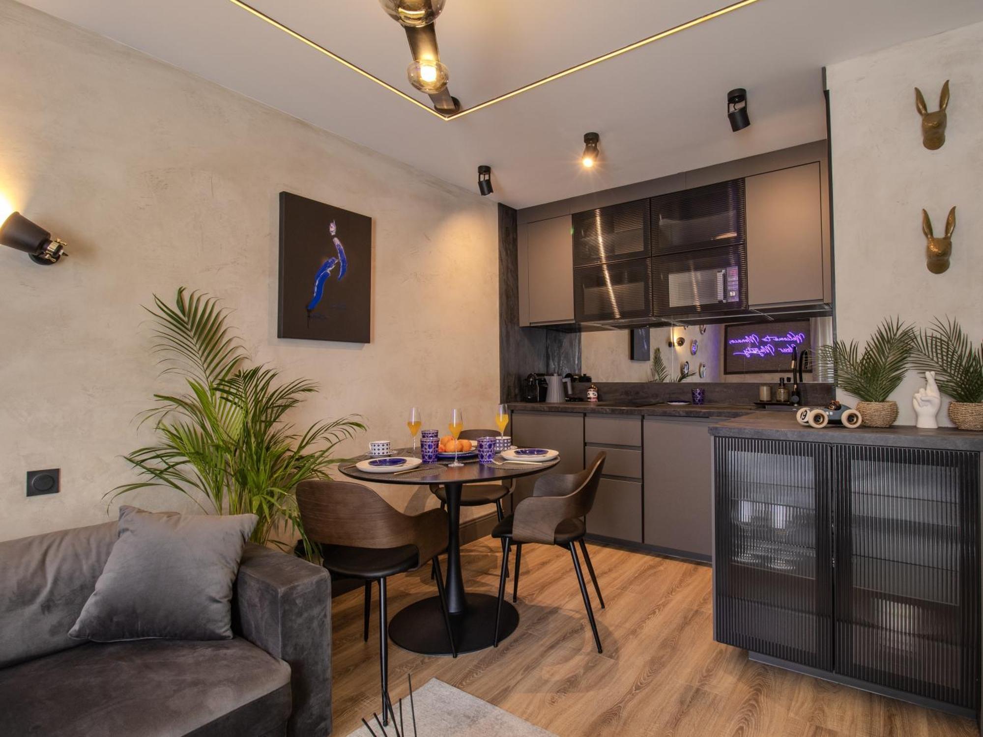 Ferienwohnung Frontiere Monaco - Hypercentre - Bx Beausoleil Exterior foto